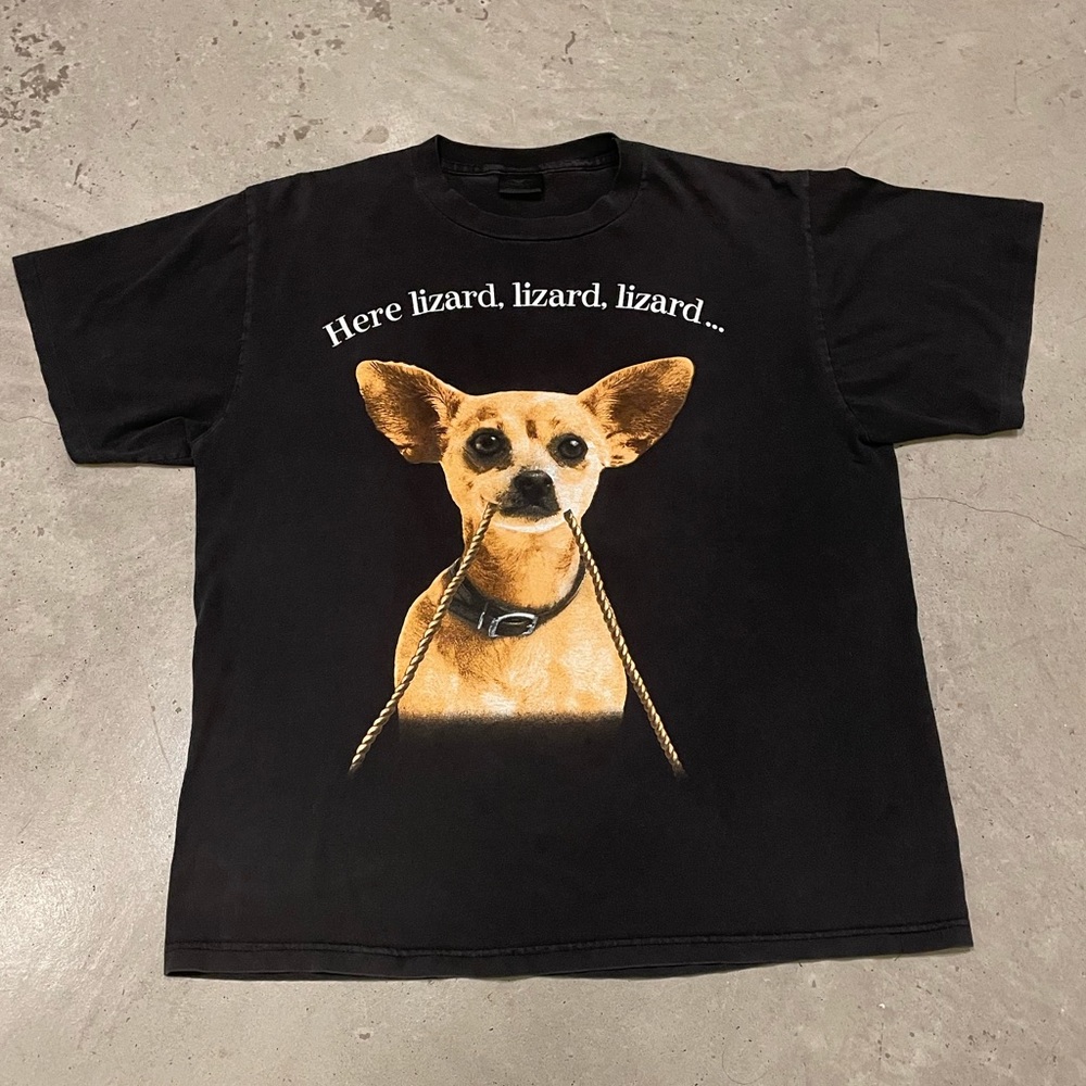 Vintage 1996 Taco Bell Chihuahua “Here Lizard” Single Stitch Changes T-Shirt